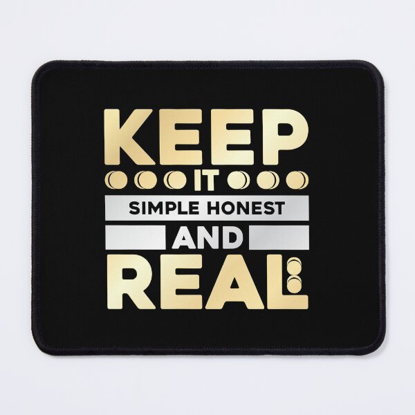 Item preview, Keep it simple, honest and real designed and sold by Kubala Designs.