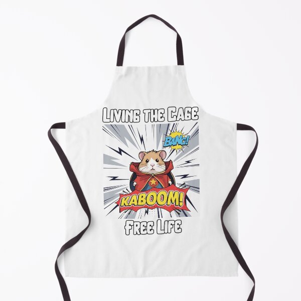 Item preview, Chubby Hamster Superhero Design | Living the Cage-Free Life designed and sold by Nalanda2000.