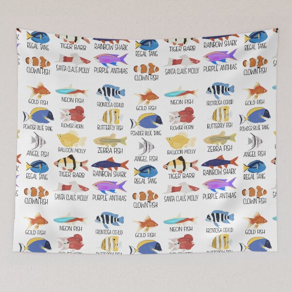 Item preview, Fish Species Types Of Freshwater Fish Fisherman Fishing designed and sold by Dapper-Art.