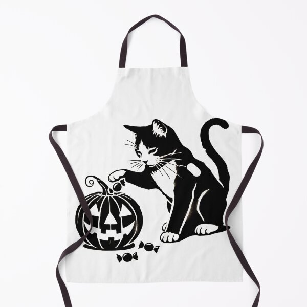 Item preview, Black Cat with Pumpkin designed and sold by Blink Art Studio.