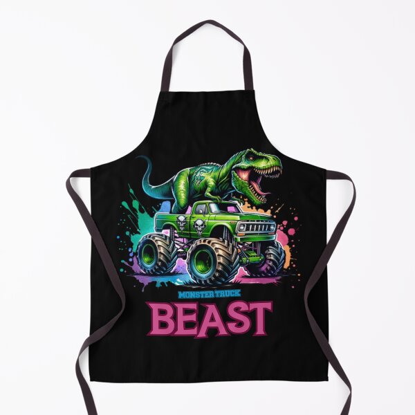 Item preview, Super Monster Truck, Departed Tyrannosaurus, Beast behind the wheel. designed and sold by DONandEK.