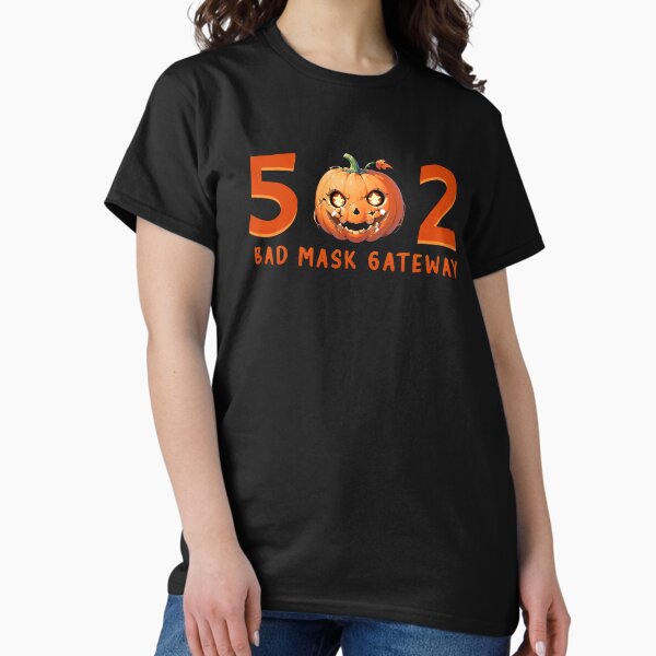 Artikel-Vorschau von 502 Bad Mask Gateway Halloween-Spezial, designt und verkauft von Debug Designs.
