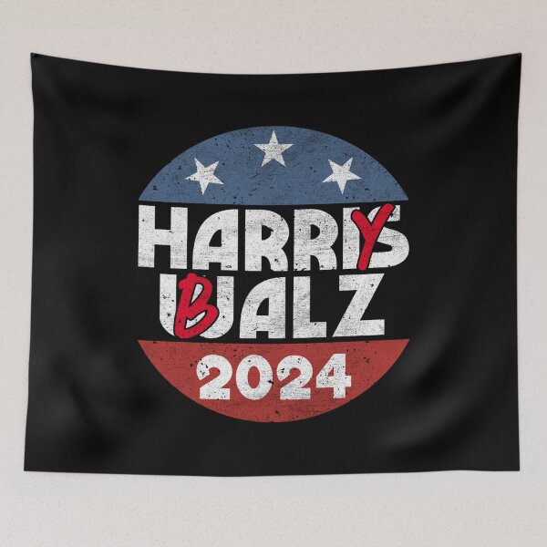 Item preview, Harry Balz 2024 Election Kamala Harris Tim Waltz 2024 designed and sold by SenanDan.