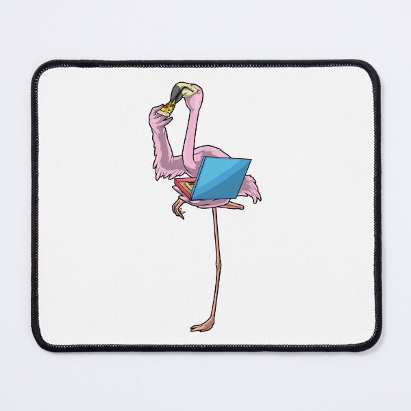 Item preview, Flamingo Pizza designed and sold by Snabdesign84.