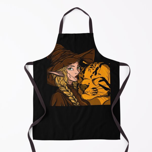 Item preview, Witch with leopard  designed and sold by Maryart8.