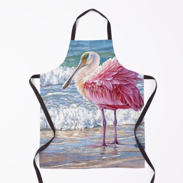 Item preview, Roseate Spoonbill at the beach designed and sold by Brian Tarr.