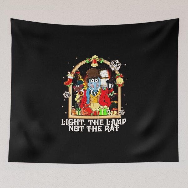 Item preview, Muppets Christmas Carol Light the Lamp Not the Rat designed and sold by Elloodiee.