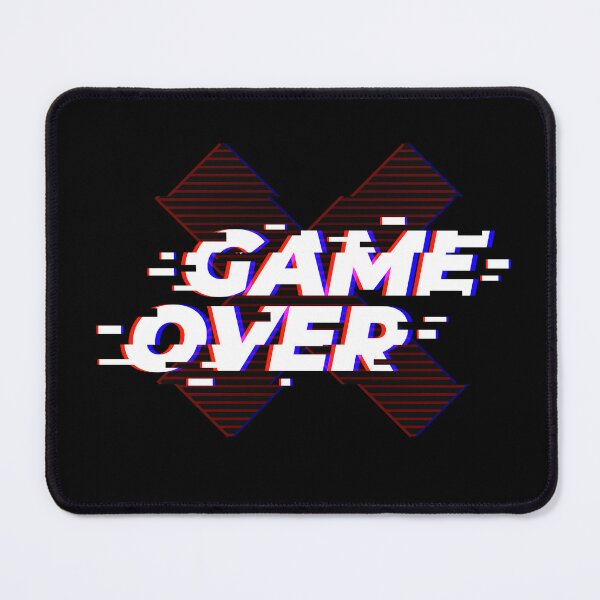 Item preview, Retro Glitch Game Over Typography - Gamer Aesthetic designed and sold by Gamify Store.