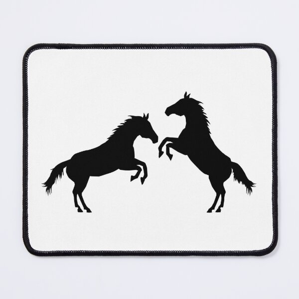 Item preview, Two jumping Horses designed and sold by SamirArt.