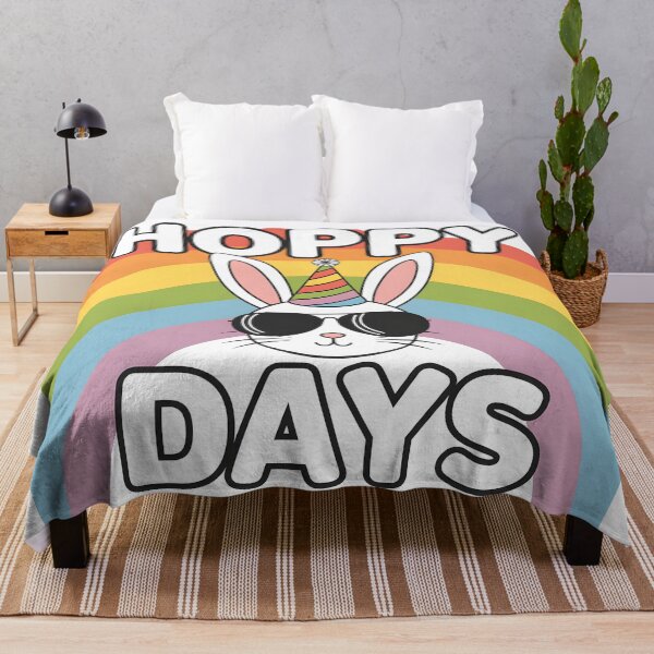 Item preview, Hoppy Days : Bunny Fun Under the Rainbow designed and sold by Susacha.