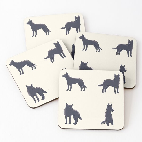 Item preview, Plack Australian Kelpie pack  designed and sold by Artofmayara.