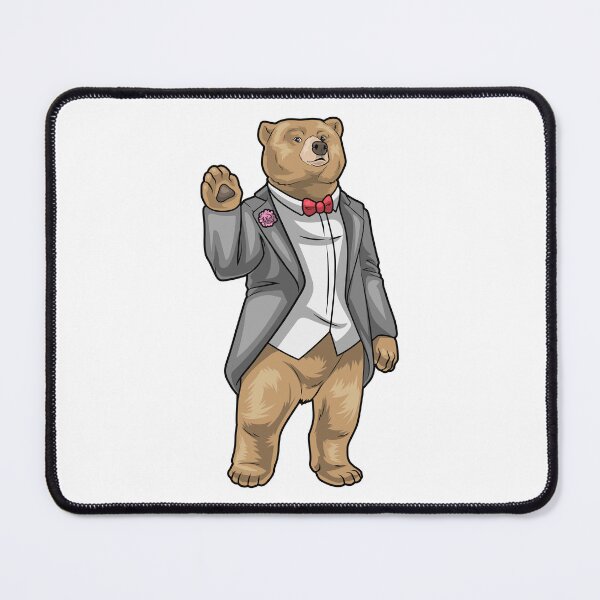 Artikelvorschau, Bär Bräutigam Sakko Hochzeit entworfen und verkauft von Snabdesign84.