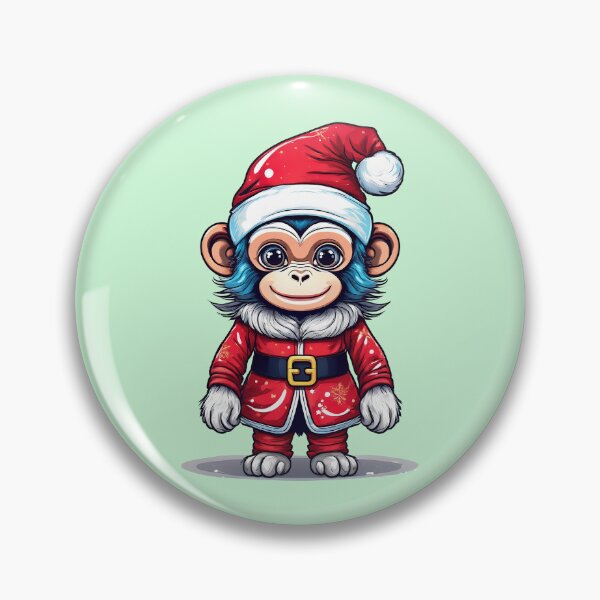 Item preview, Monkey Santa Claus | Cozy Holiday Collection designed and sold by monkeybusiness.pt.