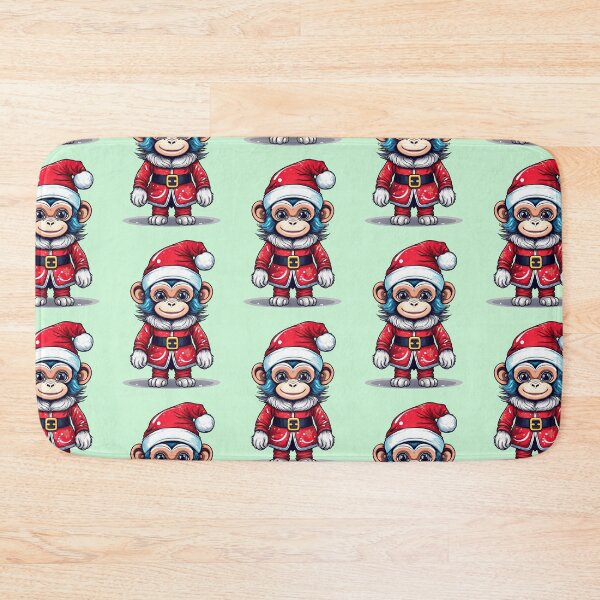 Item preview, Monkey Santa Claus | Cozy Holiday Collection designed and sold by monkeybusiness.pt.
