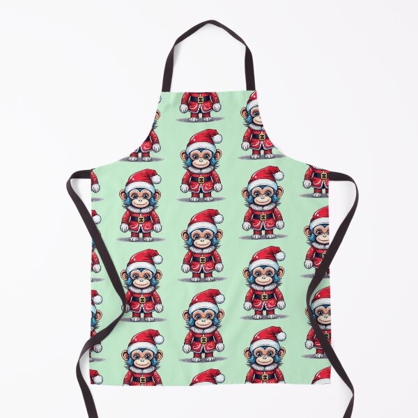 Item preview, Monkey Santa Claus | Cozy Holiday Collection designed and sold by monkeybusiness.pt.