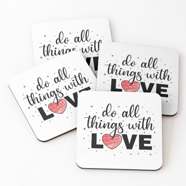 Item preview, Do All Things With Love designed and sold by Jackson-Will.