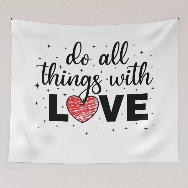 Item preview, Do All Things With Love designed and sold by Jackson-Will.