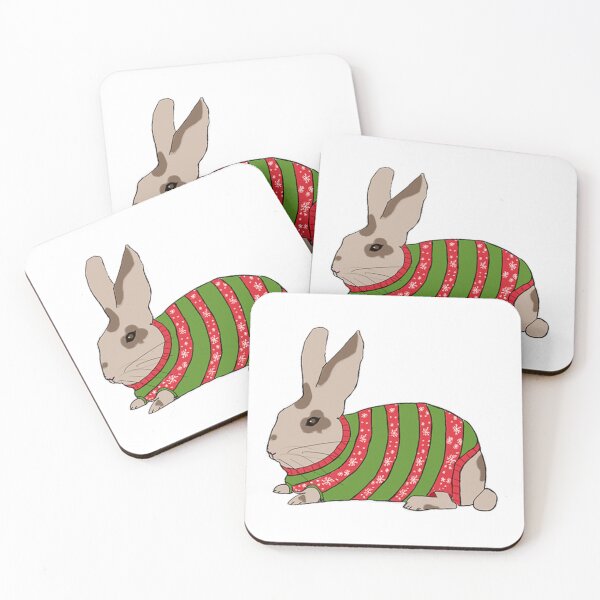 Artikelvorschau, Hase im Pullover entworfen und verkauft von AbbysArtAtelier.