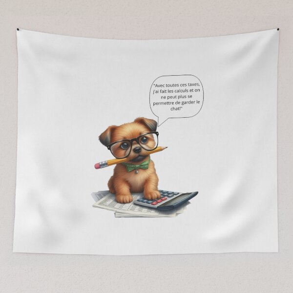 Item preview, "The Four-Legged Accountant" designed and sold by CHRIST5000.