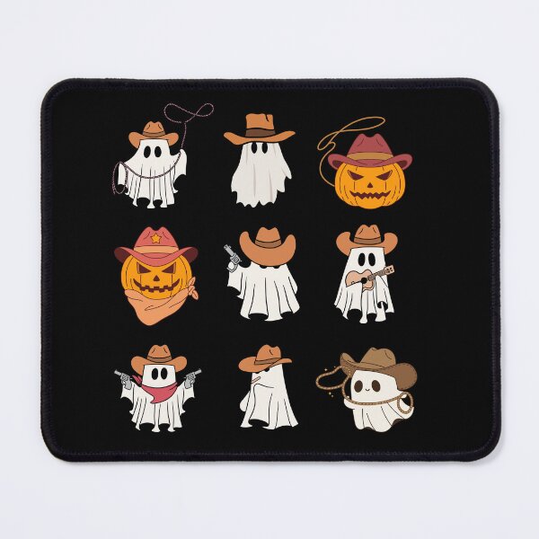 Item preview, Halloween Cowboy Ghost, Cowboy Fantasy, Cow Girl Fantasy Halloween, Hello Halloween, Phantom Boo, Phantom Minion Western, BooHaw, Jet Season designed and sold by Creativedsigna.