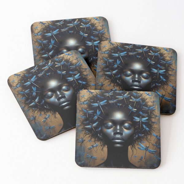 Item preview, Damselflies swarm designed and sold by Vibranta Studio.
