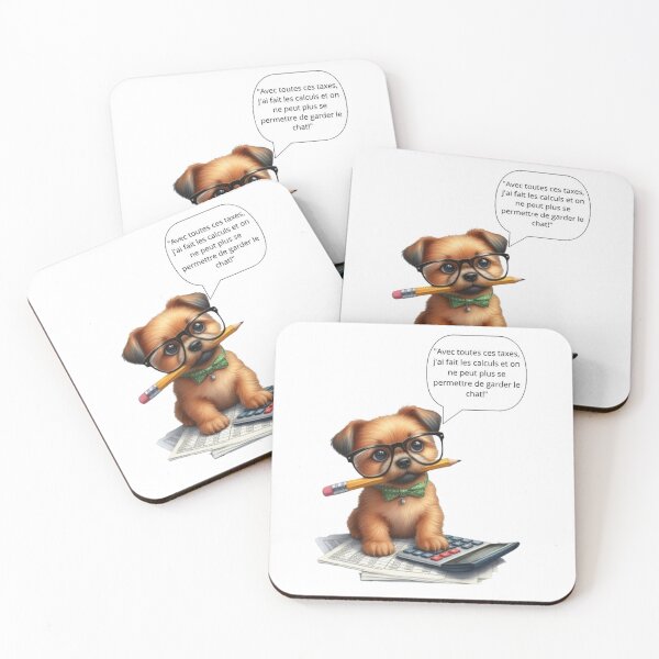 Item preview, "The Four-Legged Accountant" designed and sold by CHRIST5000.