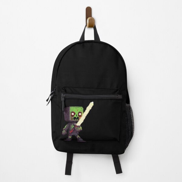 Item preview, Pixel Zombie Warrior with Neon Sword designed and sold by Anwit.