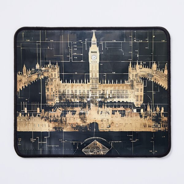 Item preview, Blueprint of the Palace of Westminster designed and sold by landletsy.