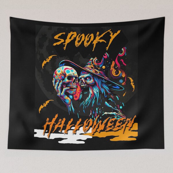 Item preview, EVIL HALLOWEEN WIZARD designed and sold by AJCIShop.