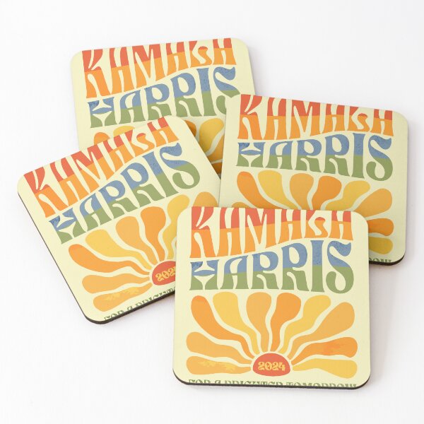 Item preview, Kamala Harris 2024 Boho Groovy Rainbow designed and sold by stellmutha.