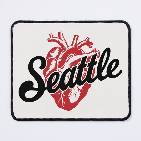 Item preview, Seattle Anatomical Heart Love | Seattle Rain City Collection by Rain City Sticker Co. designed and sold by RainCitySticker.