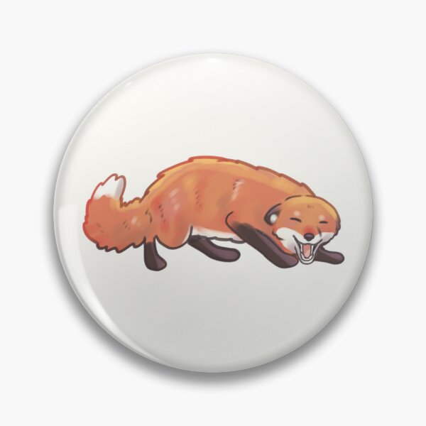 Item preview, Red fox laughing  designed and sold by Mayarartsy.