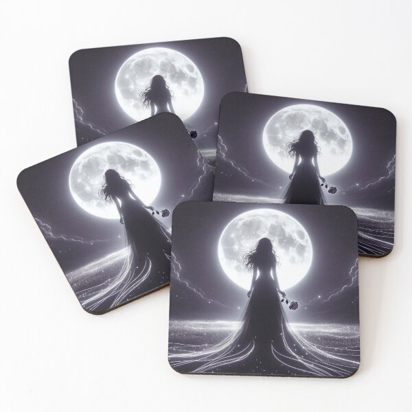 Item preview, Celestial Night Scene Art Print designed and sold by CultDigHoriz.