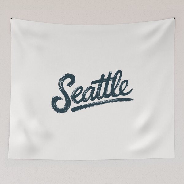 Item preview, Hand-Painted Seattle | Seattle Rain City Collection by Rain City Sticker Co. designed and sold by RainCitySticker.