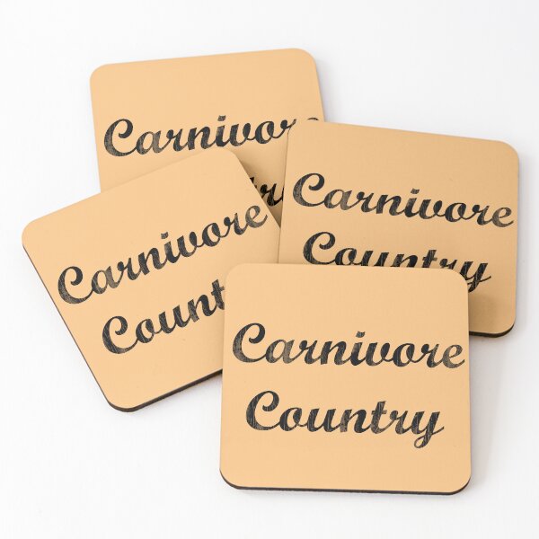 Item preview, CARNIVOR COUNTRY STICKERS, FOR THOSE MEAT EATERS, COMES ON TEE SHIRTS AND LOTS MORE designed and sold by Barbara Jean Photo Art And Design.