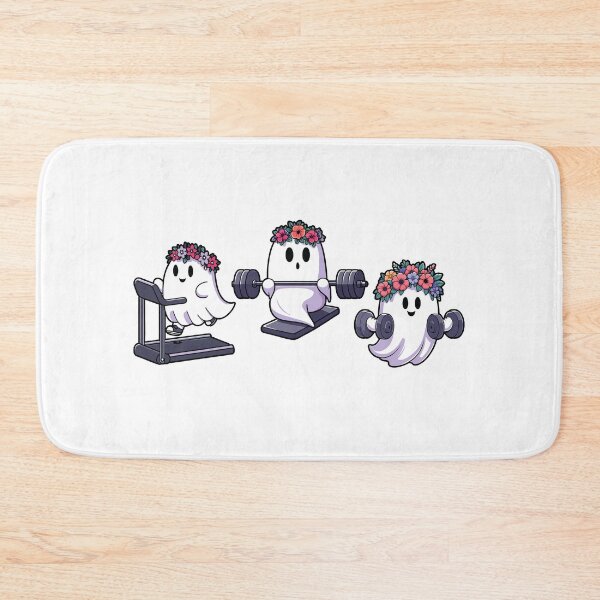 Item preview, Working Out Ghost Gym Halloween Fitness for Women Gift designed and sold by JUSTBEELEGANT.