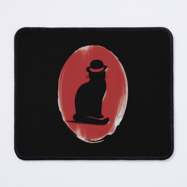 Item preview,  Sophisticated Cat Silhouette in Bowler Hat designed and sold by IllumeInk.