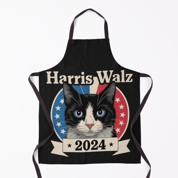 Item preview, Harris Walz 2024 Funny Cat Election Kamala Harris Tim Waltz designed and sold by SztylishDesigns.