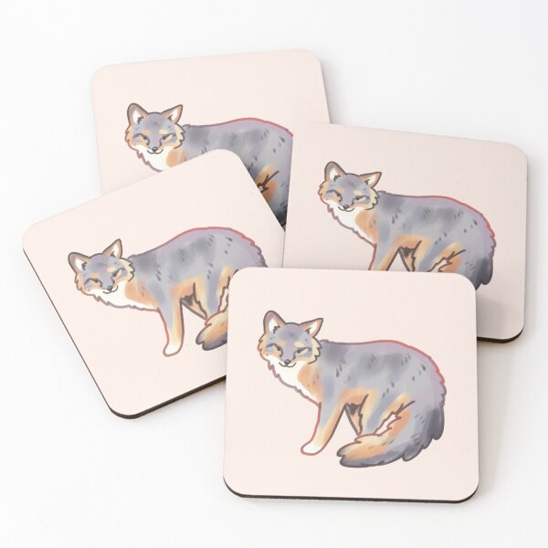Item preview, Gray fox  designed and sold by Mayarartsy.