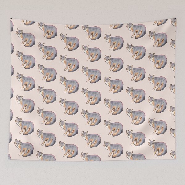 Item preview, Gray fox  designed and sold by Mayarartsy.