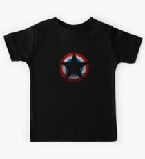 Patriot - Distressed Star Kids Tee