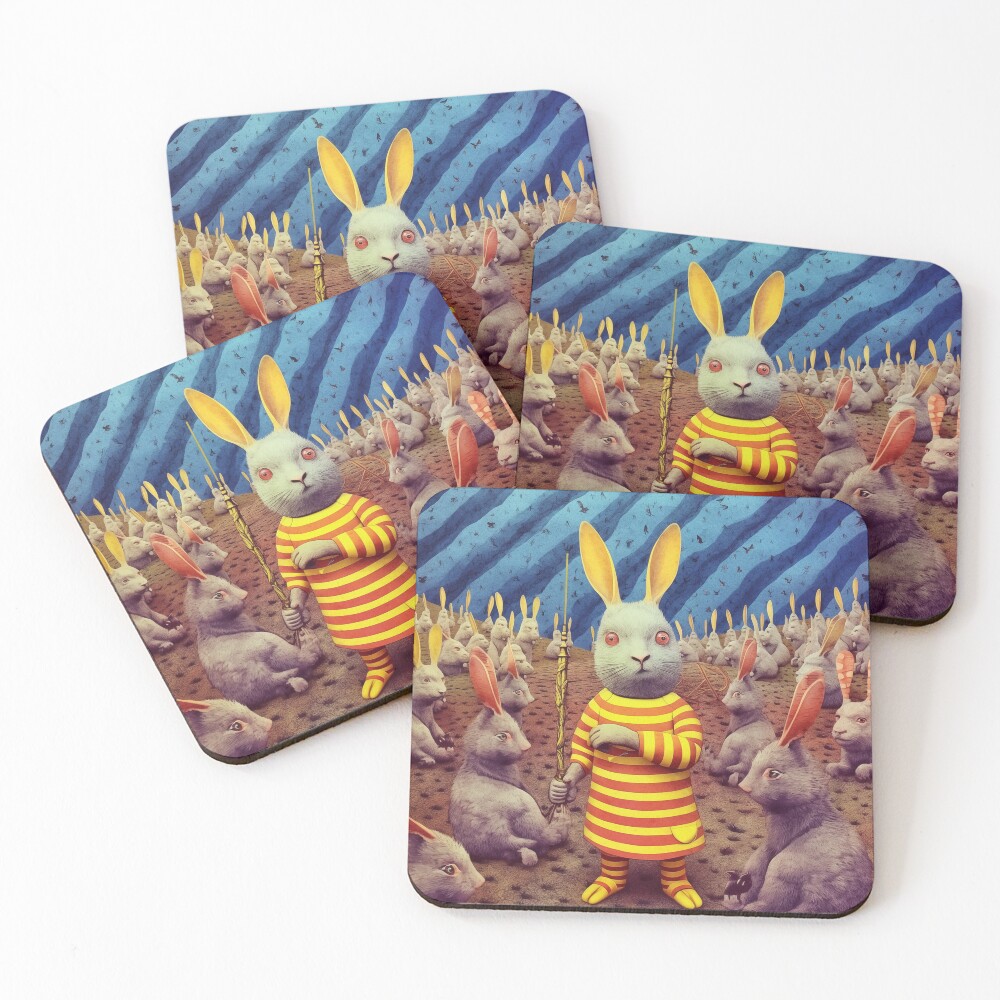 Item preview, Coasters (Set of 4) designed and sold by landletsy.