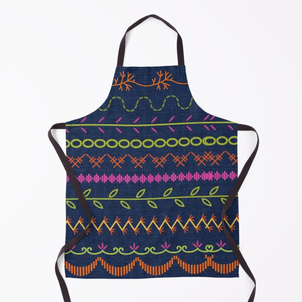 Item preview, Sewing Stitch Patterns on Textured Fabric Effect Background designed and sold by Nancyanna.