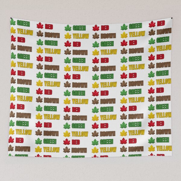 Item preview, Autumn Leaves With Words and Colors designed and sold by kaljoa.