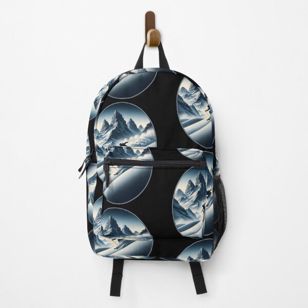 Item preview,  Skiing Through Pristine Powder designed and sold by IllumeInk.