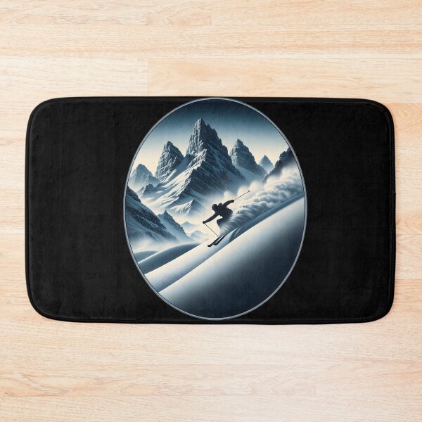 Item preview,  Skiing Through Pristine Powder designed and sold by IllumeInk.