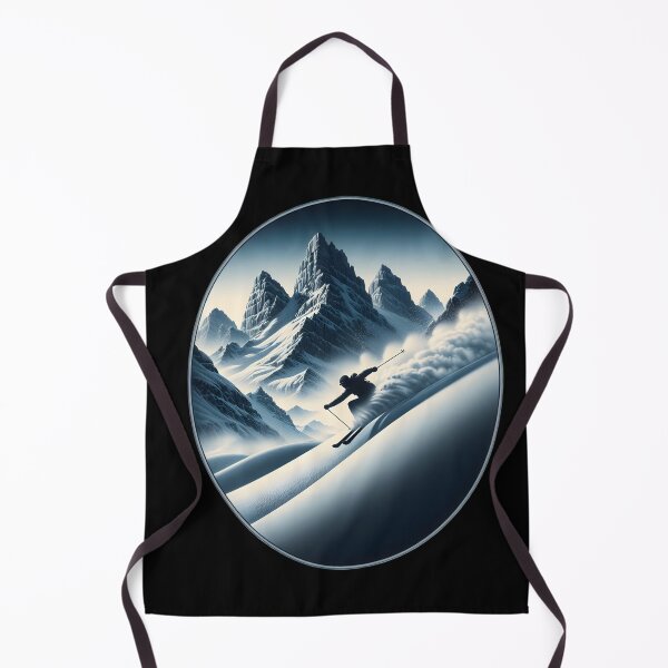 Item preview, Skiing Through Pristine Powder designed and sold by IllumeInk.