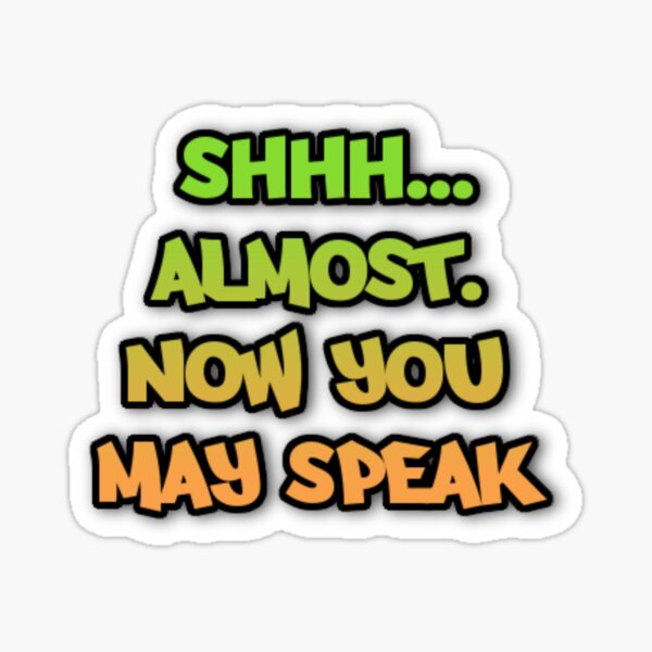 Item preview, Patience Typo Art: Speak Soon designed and sold by Mad-Market.