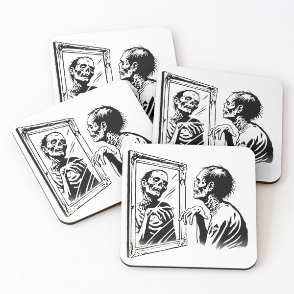 Item preview, Zombie Looking in the Mirror designed and sold by Blink Art Studio.