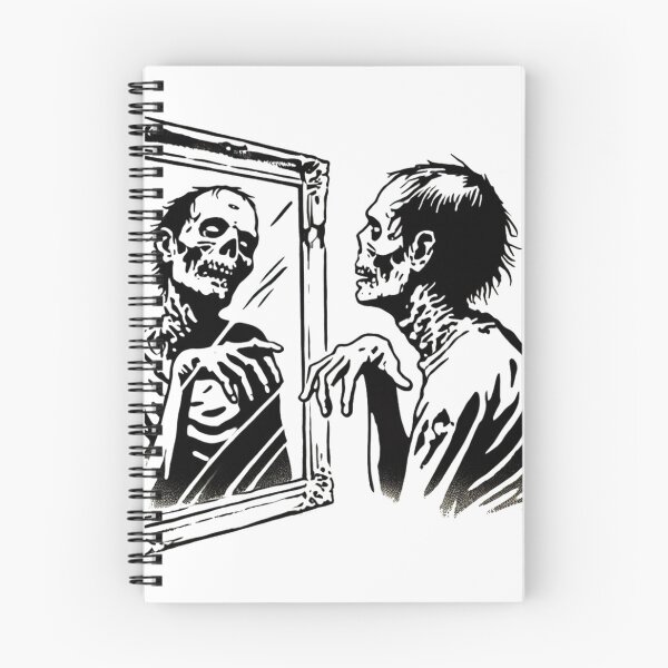 Item preview, Zombie Looking in the Mirror designed and sold by Blink Art Studio.